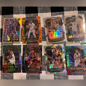 Lot of 8 Basketball sports cards